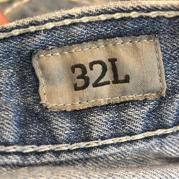 BKE Denim Jeans Carter Bootleg 32 Long - Picture 8 of 10